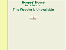 Tablet Screenshot of hoopeshouse.com